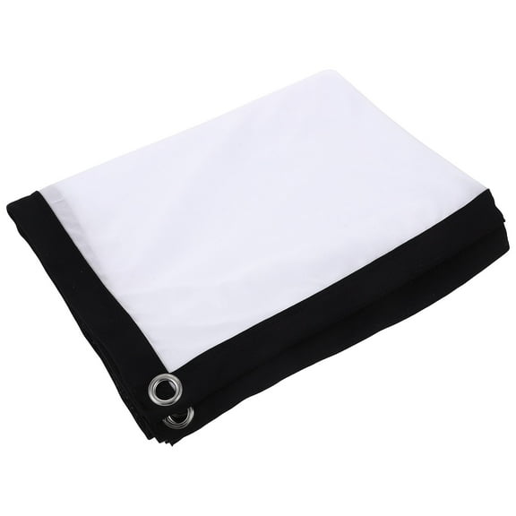 Portable Reflective Outdoor Projector Screen High Definition Anti-Crease Cloth for Home Theater and Outdoor Use