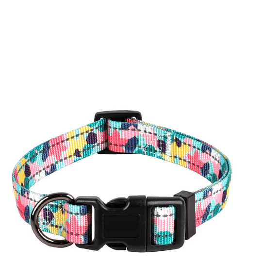 Reflective Dog Accessories:Premium Adjustable Reflective Dog Collar with unbreakaway Design,Pair with Reflective eash,Many Styles for Your Pet