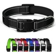 thumbnail image 1 of Reflective Dog Collar Padded with Soft Neoprene Breathable Quick Release Basic Dog Collars for Puppy Small Dogs, 1 of 6