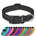 thumbnail image 1 of Reflective Dog Collar Soft Neoprene Padded Breathable Nylon Pet Collar Adjustable for Small Medium Large Extra Large Dogs, 1 of 8