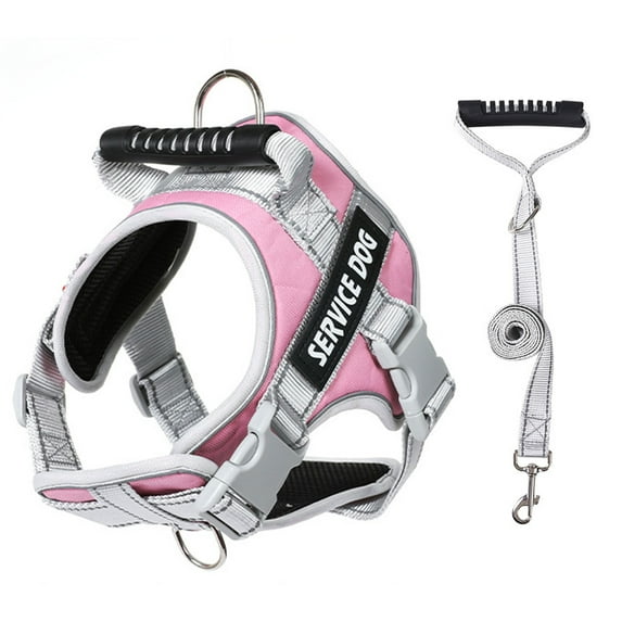 Reflective Dog Harnesses For Small Dogs Harness Collar Dog Vest Walking Dogs Harness And Leash Adjustable Lead Leash