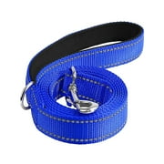 Reflective Dog Leash Dog Training Leash Soft Padded Handle 6ft Durable Professional Puppy Comfortable for Large and Medium Dogs for Jogging dark blue