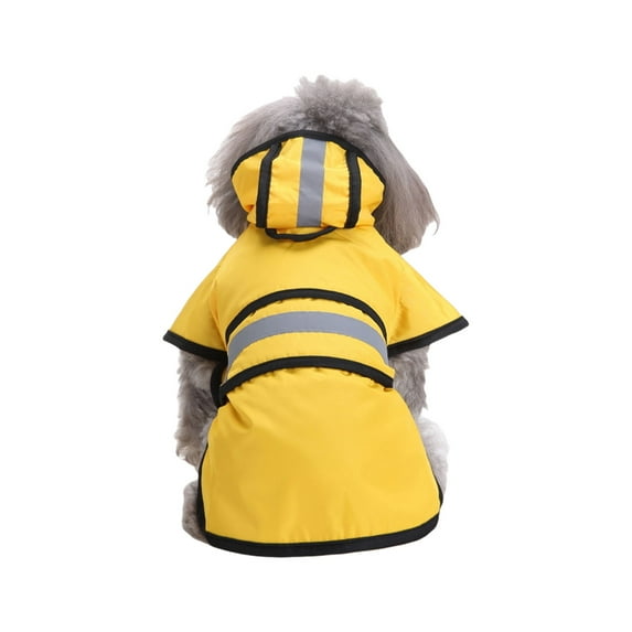 Reflective Dog Raincoat For Small Dogs Waterproof Rain Jackets Ensures Safety And Comfortable Walking Outdoor Activity