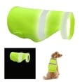 thumbnail image 1 of Reflective Dog Vest, High Visibility Bright Dogs Safety Vest, Soft Jacket for Outdoor Walking Hunting, Keep Dog in Sight and Safe, Yellow,L, 1 of 5