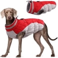 thumbnail image 1 of Reflective Dog Winter Coat, Adjustable Zip Up Thick Vest, M, For Small To Large Pets, 1 of 8