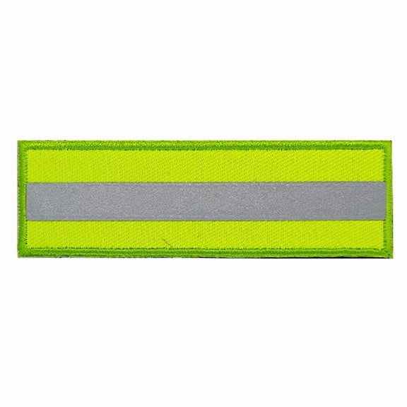 Reflective Double-Sided Fabric Patch Patch Identification Armband Outdoor Bag Clothing Accessories Medium