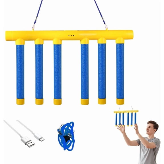 Reflective Drop Stick Challenge Game with 3 Speed Modes,USB Rechargeable,ABS Plastic,Catching Sticks Game for Hand Eye Coordination