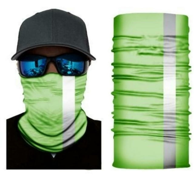 Reflective Face Balaclava Scarf Neck Fishing Shield Sun Gaiter Headwear Mask