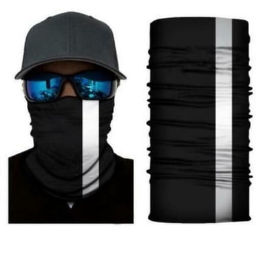 Cool Multicolor Unisex Bandana Face Scarf For Fishing & Hiking – One Size Stretchy Polyester Gaiter