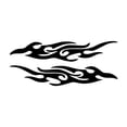 Reflective Flame Car Decals Stickers for Scratch Hiding Increased ...
