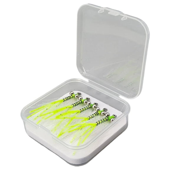 Reflective Fluorescent Fishing Lure, Metal ABS, Anti-Snag Stainless Steel Hook, Saltwater & Freshwater Bait, 1 or 4 Pieces