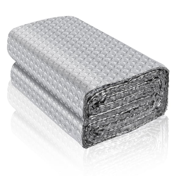 Reflective Foil Double Bubble Insulation Sheet 59'' x 8.2 Ft Radiant Barrier Roll