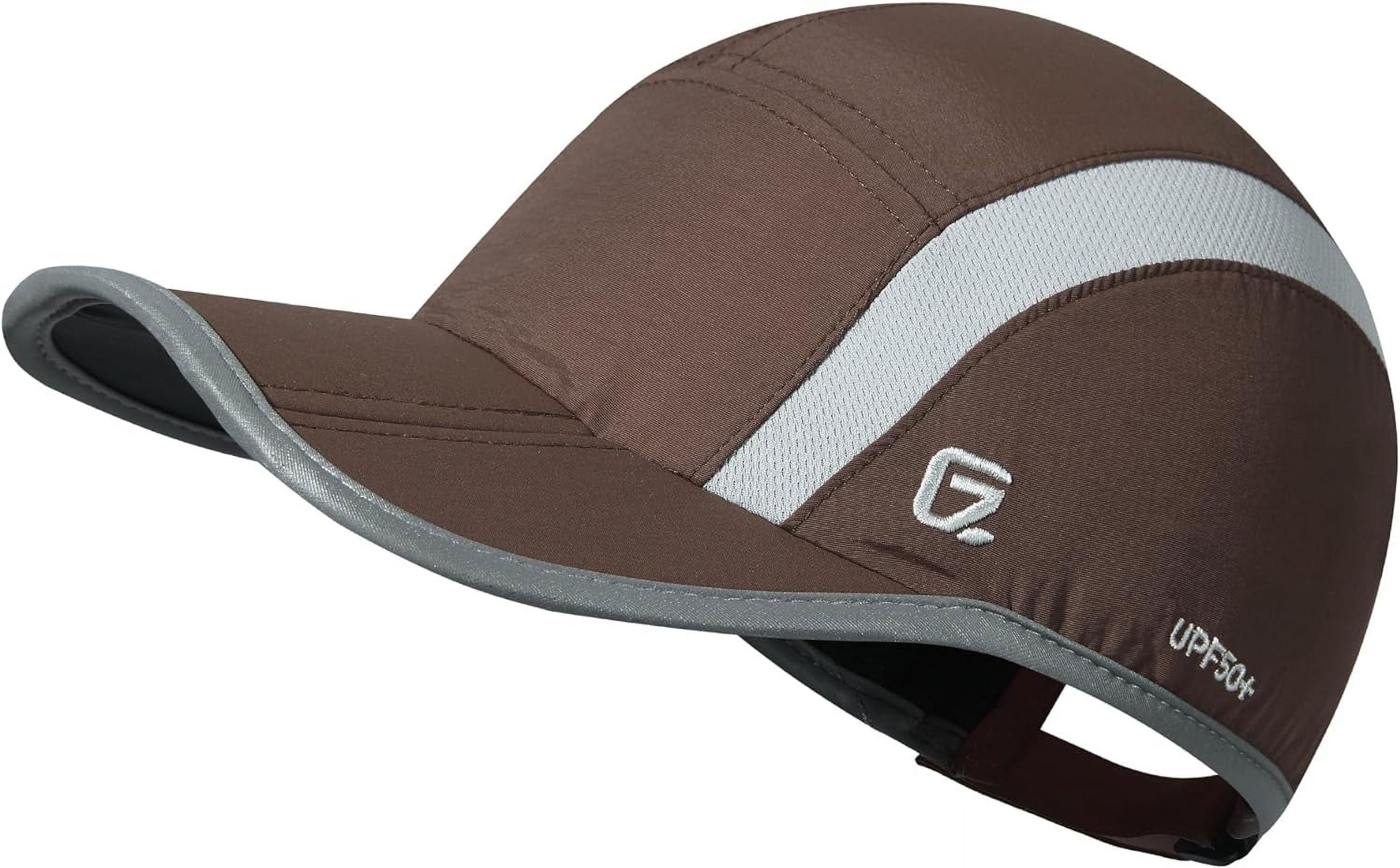 〽️Women Khaki Reflective Folding Hat Design UPF 50+ Sun Protection Sport Hats 2 Pack Reflective Foldable Sports Hat UPF 50+ Sun Protection  main image 3