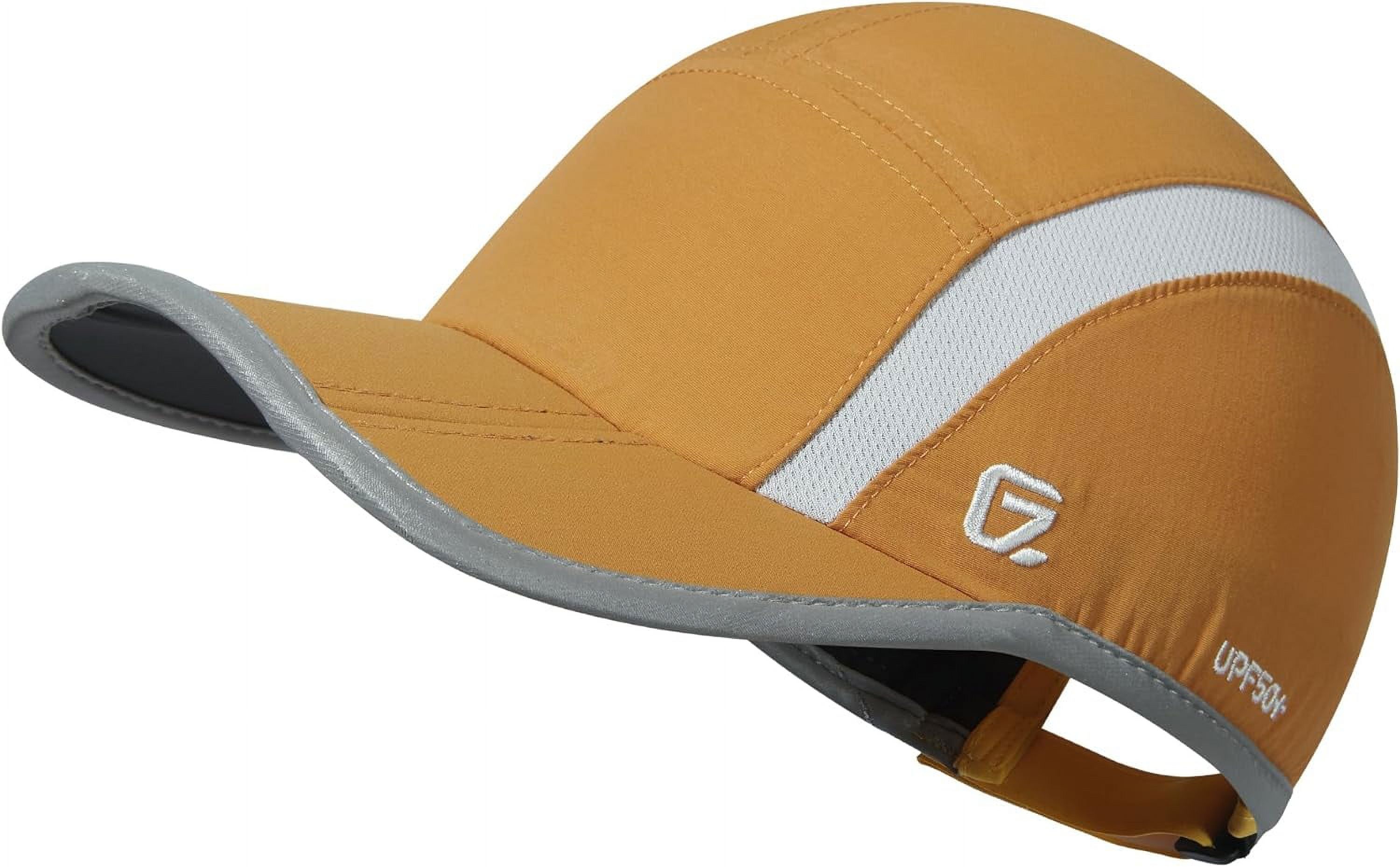 〽️Women Goldenrod Reflective Folding Hat Design UPF 50+ Sun Protection Sport Hat Reflective Folding Outdoor Hat Unstructured Design UPF 50+  main image 4