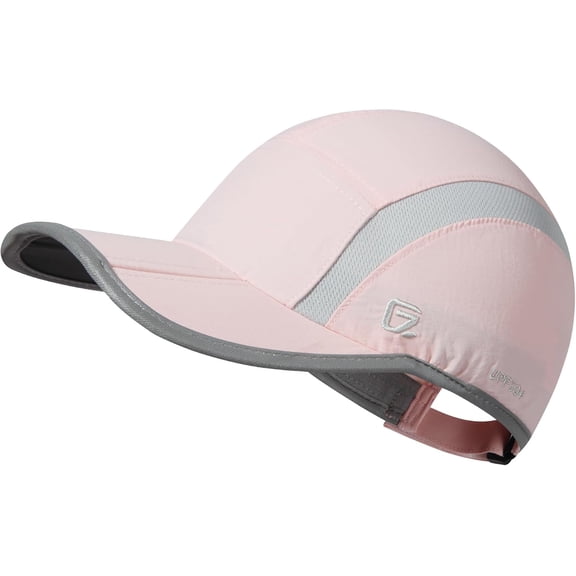 Reflective Folding Outdoor Hat Unstructured Design UPF 50  Sun Protection Sport Hats for Womens and Mens