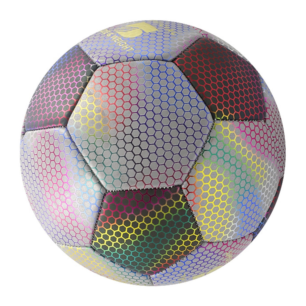 Reflective Football Luminously Soccer Balls Outdoor Sports Glowing Standard Soccer