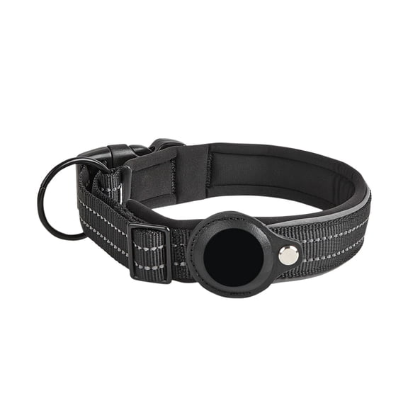 Reflective GPS Pet Collar with Tracker – No-Choke Safety Collar for Medium Large Dogs, Anti-Loss & Night Visibility
