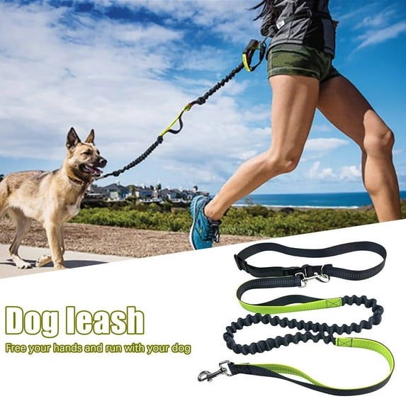 Reflective Hiking Sut For Running And Durable Dog Belt Double Walking Handle Pet Supplies Pet Supplies DOPI