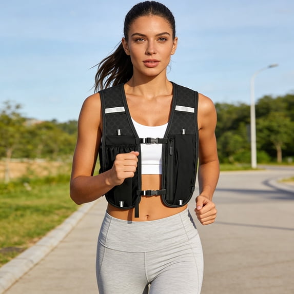 Reflective Hydration Running Backpack Breathable Vest With Phone Pocket For Cycling Jogging Commuting Outdoor Sports Backpack for Women Backpack Carry on Luggage Extra Large Backpack Backpack Laptop