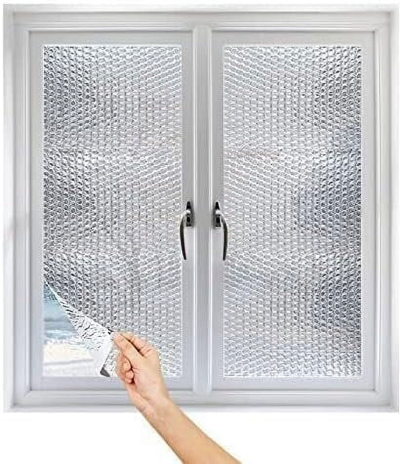 Window Shhet Reflective Insulation Double Bubble Sheet ROLL for Window 2FT X 6FT ...