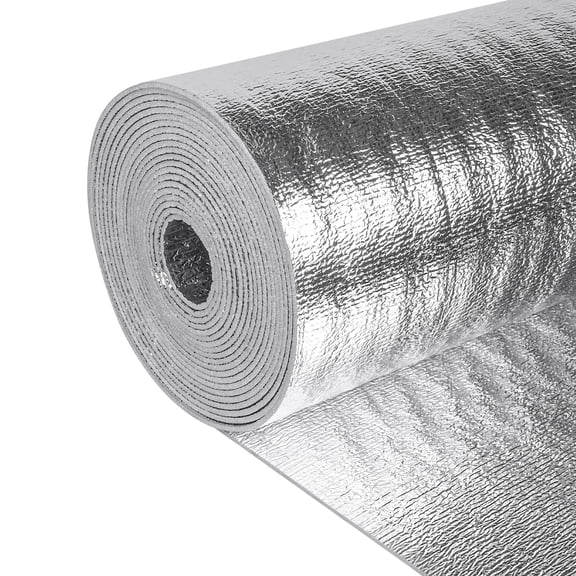 Reflective Insulation Roll Double-sided 16"x10' Thermal Shield