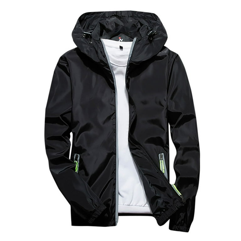 Casual Lightweight Waterproof Pure Color Long Sleeve Raincoat Outwear Casual Lightweight Waterproof Pure Color Long Sleeve Raincoat Outwear