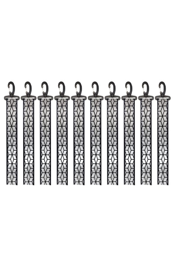 Reflective Keychains High Reflector Pendant Marker For Night Cycling Bag Accessories Keyrings