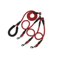 thumbnail image 1 of Reflective Multi-Dog Leash, 2/3/4 Way No Tangle Dog Walking Leash With Padded Handle, Zinc Alloy Connector For Small Medium Large Dogs, Training Lead (Select Size), 1 of 6