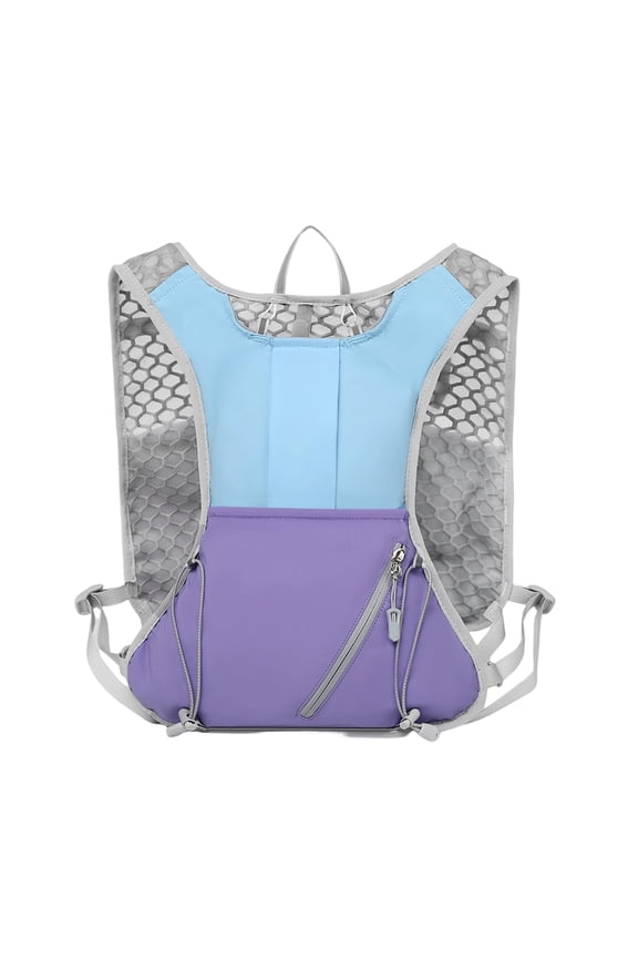 Reflective Night Safe Vest Backpack for Enhanced During Running Cycling Activities