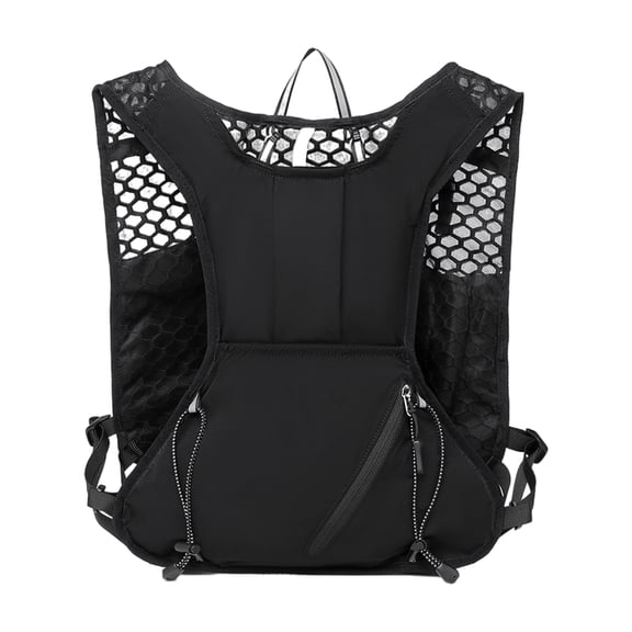 Reflective Night Safe Vest Backpack for Enhanced During Running Cycling Activities