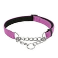 thumbnail image 1 of Reflective Nylon Dog Collar Soft Comfortable Pet Training Necklace P Chain for Night Walks, 1 of 4