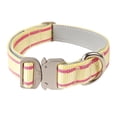 thumbnail image 1 of Reflective Nylon Dog Collar for Medium to Large Dogs – Heavy Duty Adjustable Pet Collar with Metal Quick Release Buckle and Reflective Strip – 1pc, 1 of 5