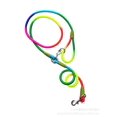 thumbnail image 2 of Heavy Duty Dog Leash & Collar Set - Metal Chain & Nylon Rope Combo For Large Dogs, Anti-Bite 2 of 5