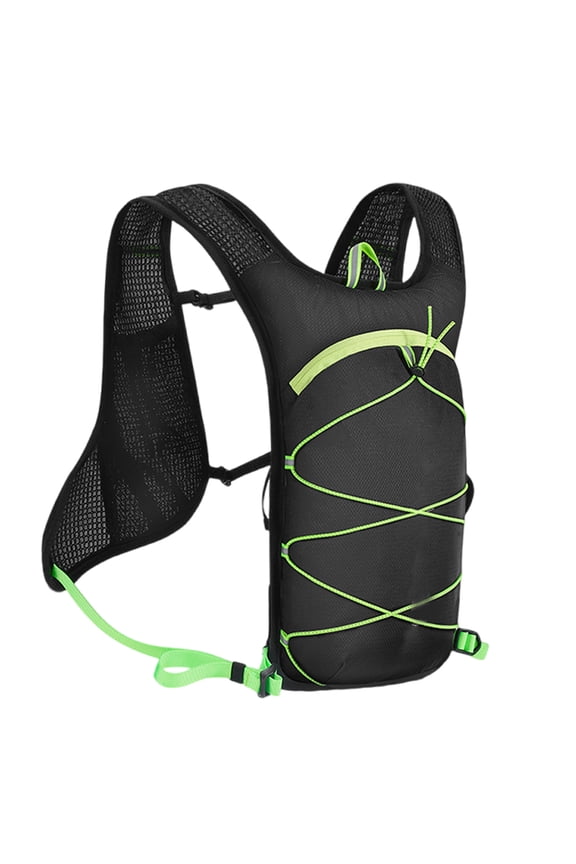 Reflective Outdoor Sport Backpack 7L Water Resistant For Cycling Camping Climbing Running Daypack Adjustable Reflective