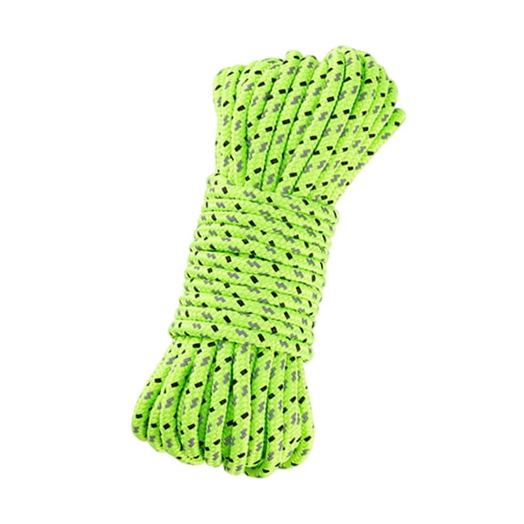 Reflective Paracords Rope High Strength Tent Lanyard Strap Outdoor Camping Survival Rope Guyline Hiking Equipment