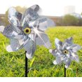 thumbnail image 1 of Reflective Pinwheel 7-pack, Decorative Windmill, 18.5 Inch Shiny Mylar Spinner Ornament with Rod Stick for Balcony Garden Vineyard and Outdoor Yard Arrangement, 1 of 8