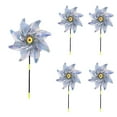 Reflective Pinwheels, Extra Sparkly YPF5 Pinwheel for Garden Decor