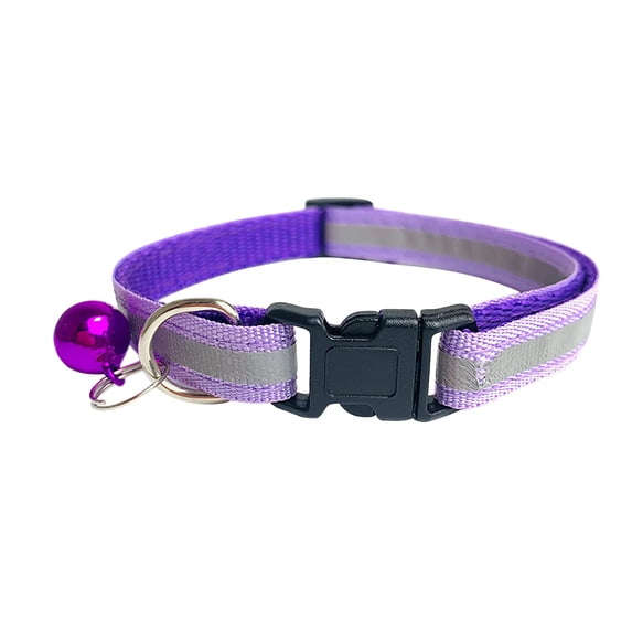 Reflective Adjustable Quick Release Cat Collar Breakaway Pet Neckband 1932cm