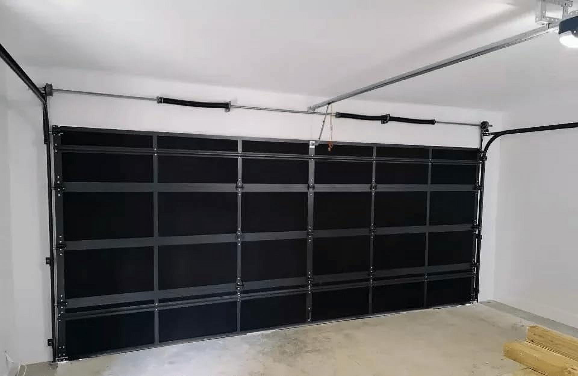 Reflective R8 Black Poly-Foam Garage Door Insulation KIT 1 CAR 9X7 9X8 ...