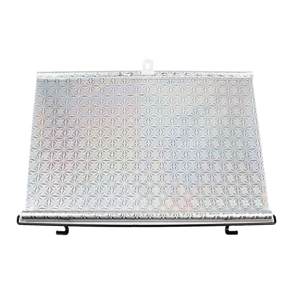 Reflective Retractable Window Sun Shade Sunshield Roller Screen 140cm x 58cm