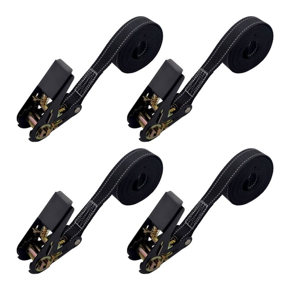 Reflective Roof Rack Cinchs Strap Lashing Strap for Easy Loads Securing