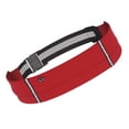 thumbnail image 1 of Reflective Running Belt Elastic Waist Pack Phone Holder Running Waist Bag With Headphone Hole for Walking Cycling Hiking, 1 of 13