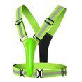 thumbnail image 1 of Reflective Running Vest Gear,Light Up Vest Runners Night Walking - green, 1 of 5