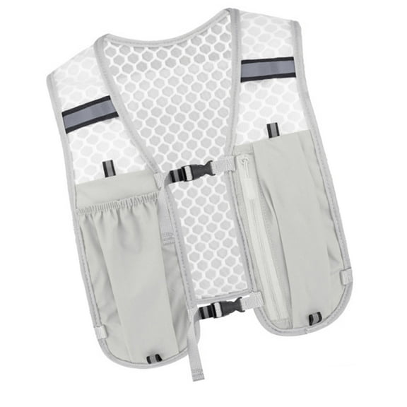 Reflective Running Vest Water Bladder Pack With Phone Holder Adjustable Light Weight Running Backpacks for Men Women