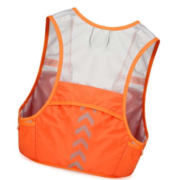 Reflective Running Vest With Phone Holder Light Weight Running Backpacks Water Bladder Pack for Men Women Cycling