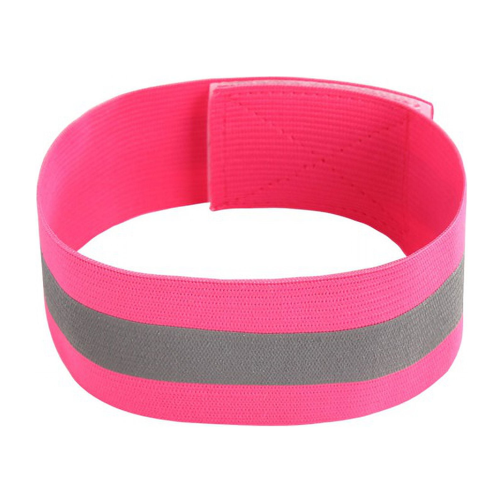 Reflective Safe Armband Single Strap Adjustable Wrist Leg Warning Belt