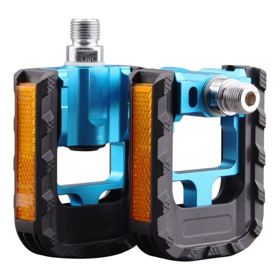 Reflective Safety Features On Foldable Bike Pedals 9/16 Inch For E Bikes