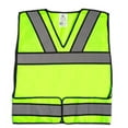 thumbnail image 1 of Reflective Safety Vest with Security and No ID (Lime Green) - Large/XL, 1 of 2
