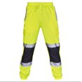 thumbnail image 1 of Reflective Safety Work Pants for Men High Visibility Waterproof Cargo Pants Joggers Rain Road Casual Pant with Pockets, 1 of 2