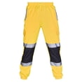 thumbnail image 1 of Reflective Safety Work Pants for Men High Visibility Waterproof Cargo Pants Joggers Rain Road Casual Pant with Pockets, 1 of 2